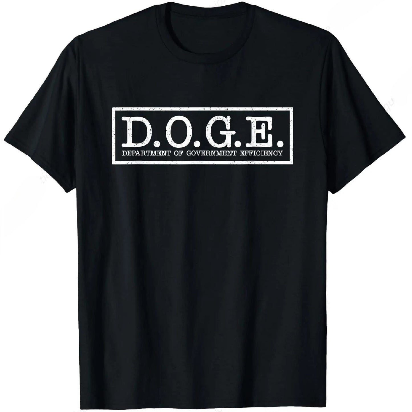 DOGE Department of Government Efficiency Cotton T-Shirt