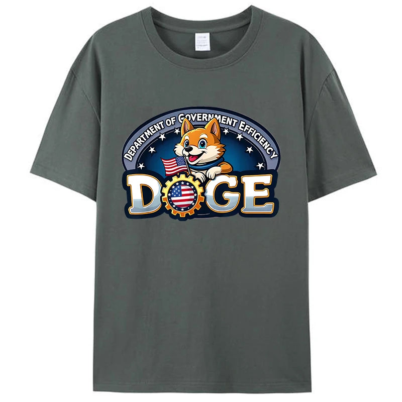 DOGE Crypto Department of Government Efficiency T-Shirts (10 Colors)