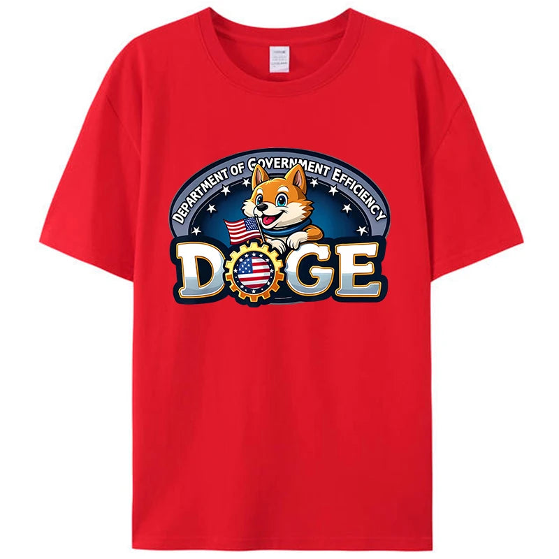 DOGE Crypto Department of Government Efficiency T-Shirts (10 Colors)