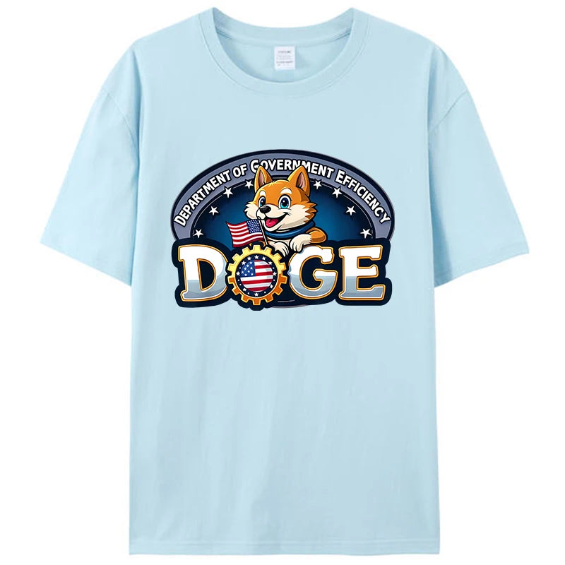 DOGE Crypto Department of Government Efficiency T-Shirts (10 Colors)