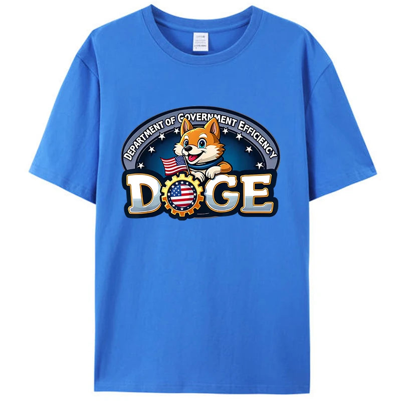 DOGE Crypto Department of Government Efficiency T-Shirts (10 Colors)