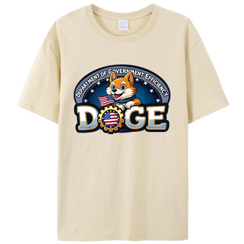 DOGE Crypto Department of Government Efficiency T-Shirts (10 Colors)