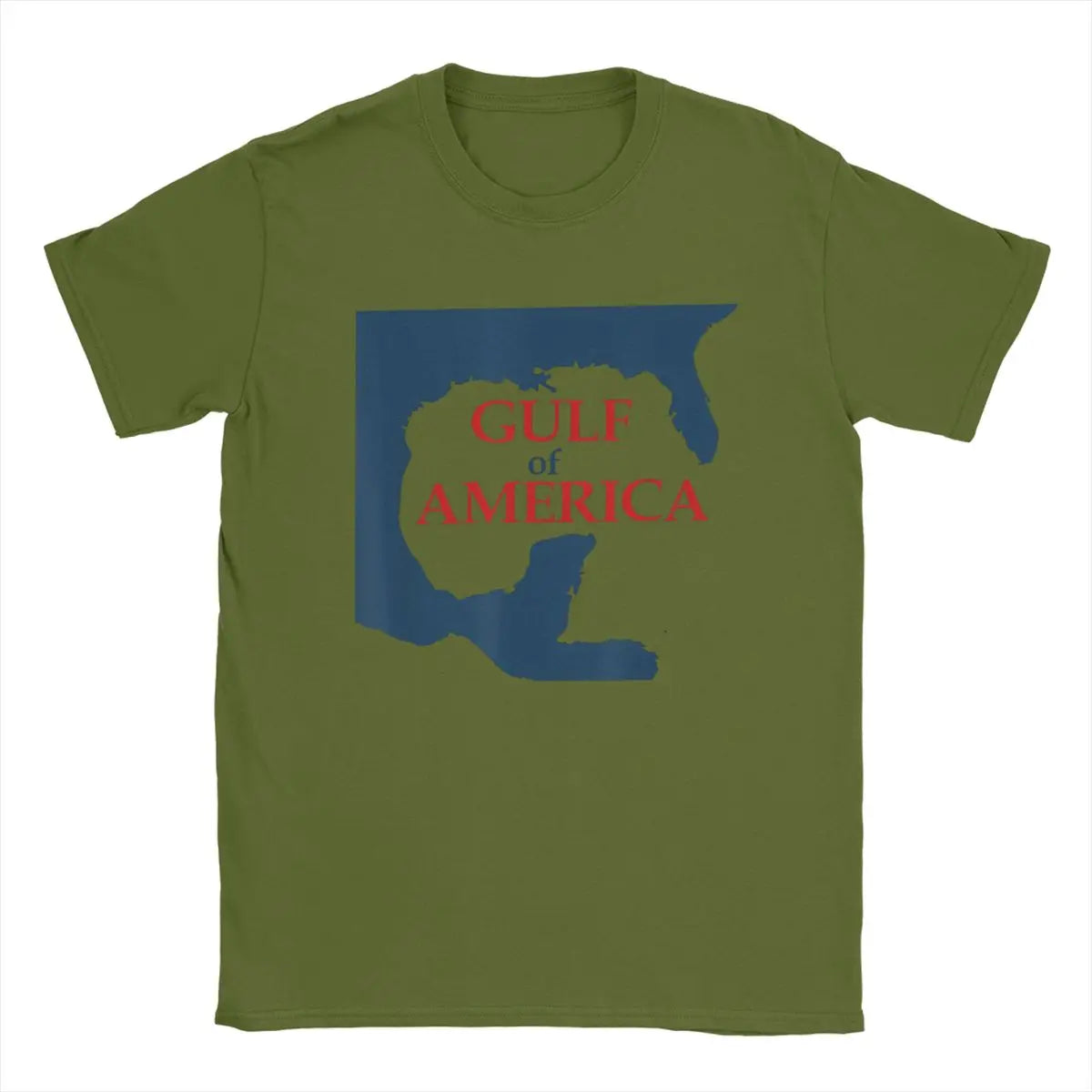 Gulf of America USA Cotton T-Shirts (6 Colors)