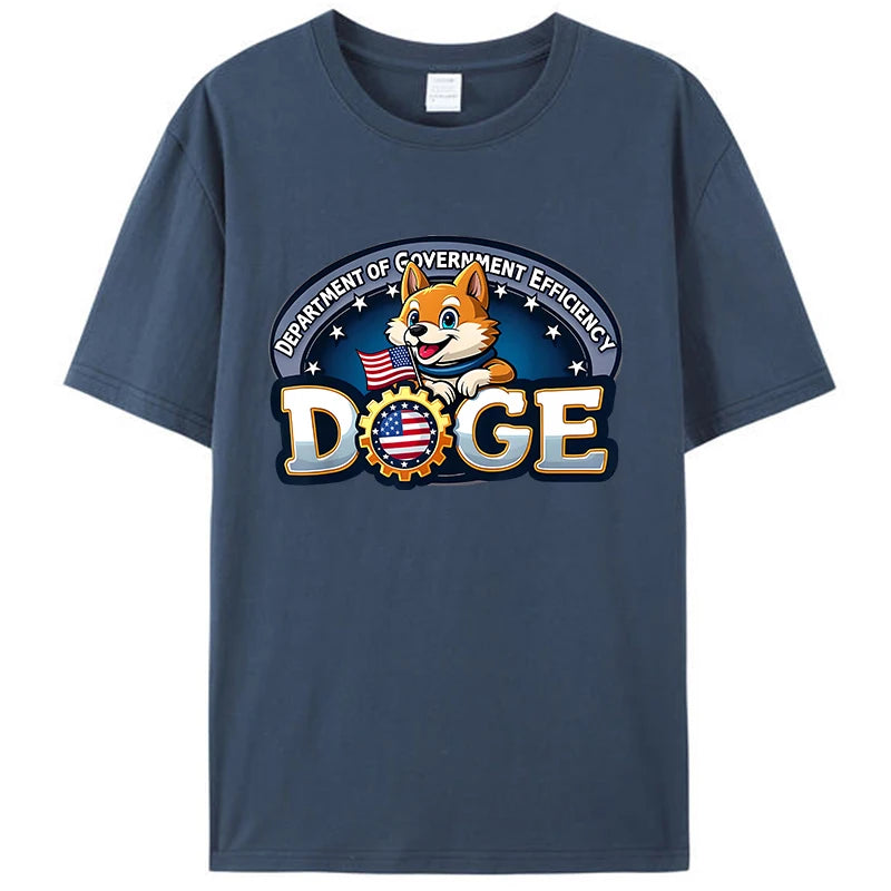 DOGE Crypto Department of Government Efficiency T-Shirts (10 Colors)