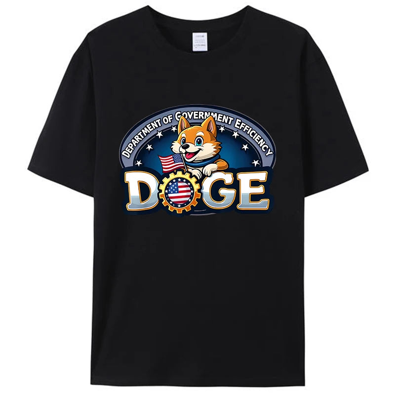 DOGE Crypto Department of Government Efficiency T-Shirts (10 Colors)