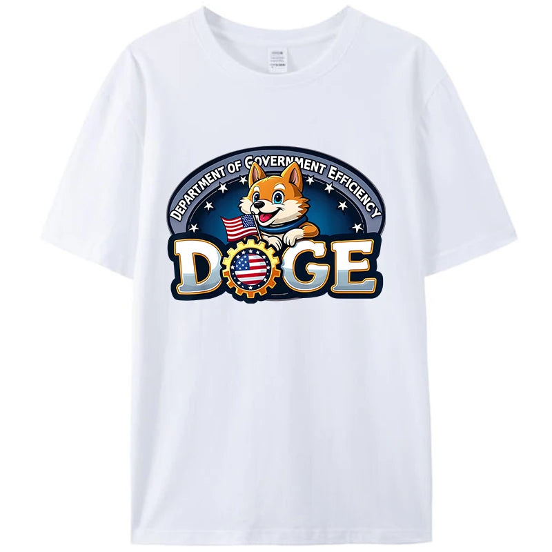 DOGE Crypto Department of Government Efficiency T-Shirts (10 Colors)